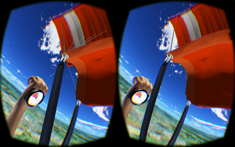 Virtual Reality Skydiving